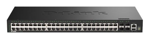 D-Link DGS-1530-52/E przełącznik sieciowy Zarządzany L2 Gigabit Ethernet (10/100/1000) Czarny