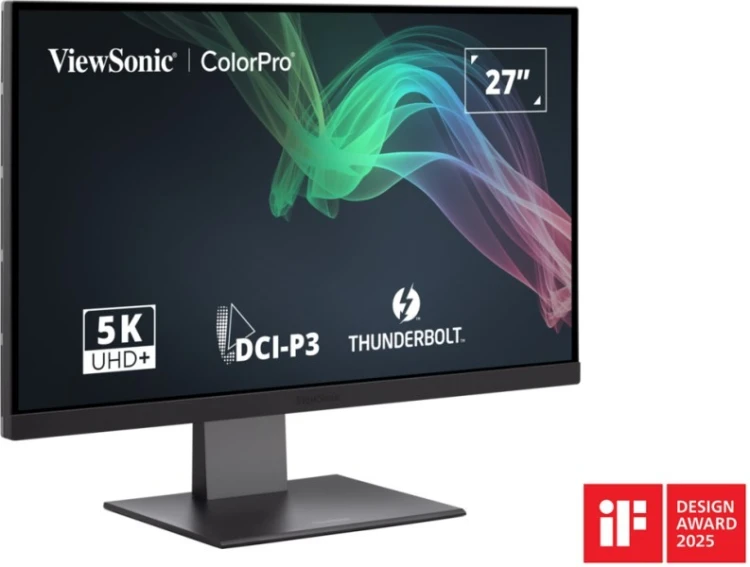 Viewsonic VP2788-5K monitor komputerowy 68,6 cm (27") 5120 x 2880 px 5K Ultra HD LED Czarny