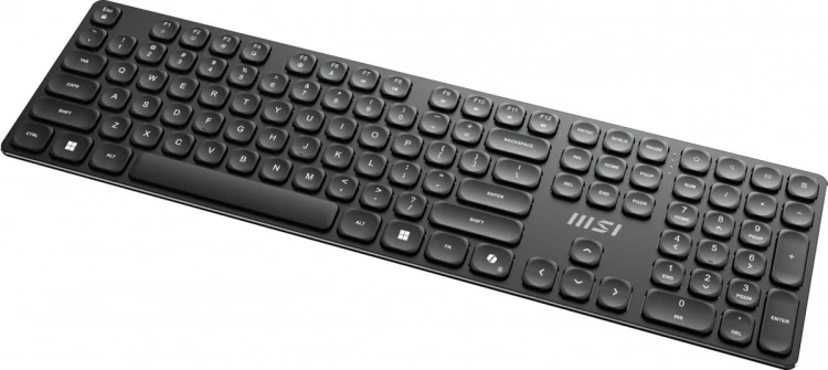 Zestaw klawiatura + mysz MSI Forge K210 Wireless Mouse and Keyboard Combo bezprzewodowe czarne