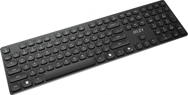 Zestaw klawiatura + mysz MSI Forge K210 Wireless Mouse and Keyboard Combo bezprzewodowe czarne