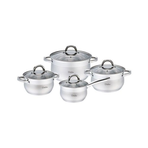 POT SET 8PCS MONZA BR-4008