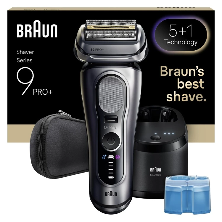 Braun Series 9 Pro+ 9667CC maszynka do golenia Golarka foliowa Przycinarka Srebrny