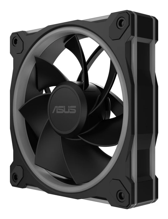ASUS Prime MR120 Fan ARGB Reverse Black 3in1 Obudowa komputera Wentylator 12 cm Czarny 3 szt.