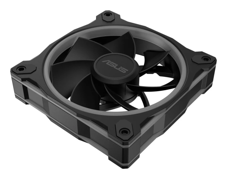 ASUS Prime MR120 Fan ARGB Reverse Black 3in1 Obudowa komputera Wentylator 12 cm Czarny 3 szt.