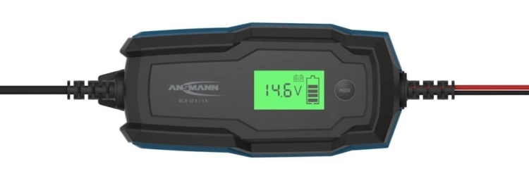 Ansmann 1001-0144 pojazd ładowarki 6 - 14 V Czarny