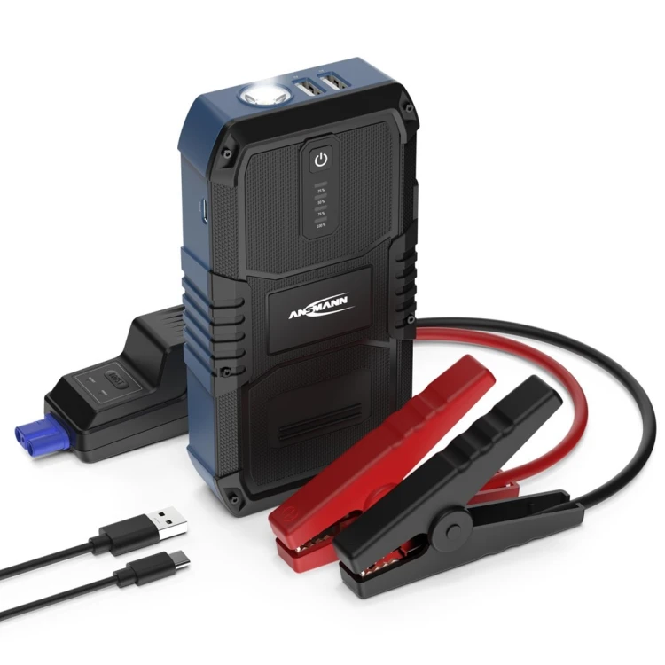 Rozrusznik akumulatorowy ANSMANN 10.0 Latarka Powerbank 37Wh 12V