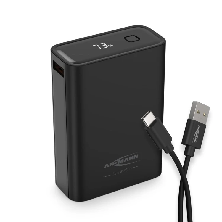 Ansmann PB222PD Litowo-polimerowy (LiPo) 20000 mAh Czarny