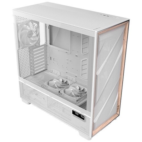 Obudowa PC Antec Flux Pro, Full-Tower, E-ATX, Szkło hartowane – biała