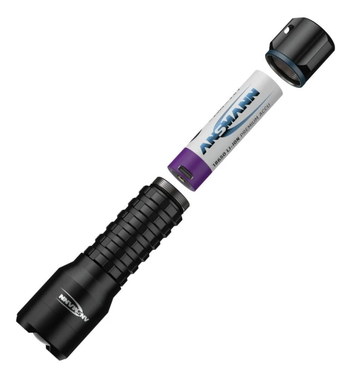 Ansmann TS1000RF Czarny Latarka ręczna LED