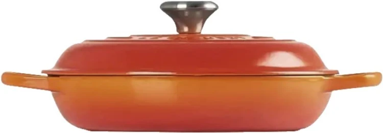Garnek okrągły Le Creuset Gourmet Professional 30cm piekarnik czerwony