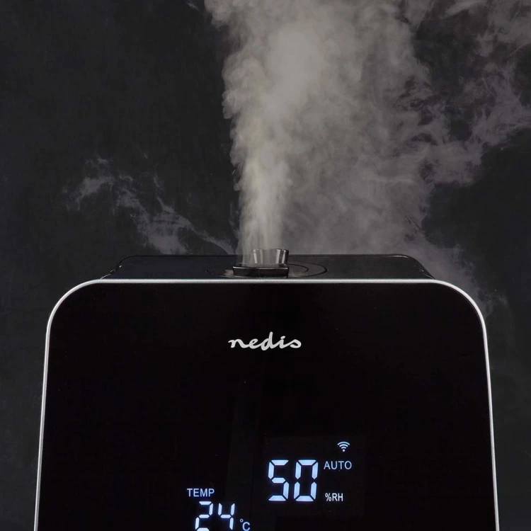 Nawilżacz ultradźwiękowy Nedis 5,5l SmartLife czarny