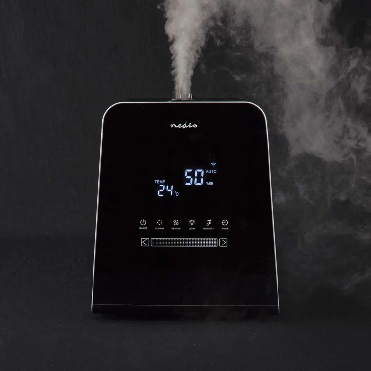 Nawilżacz ultradźwiękowy Nedis 5,5l SmartLife czarny