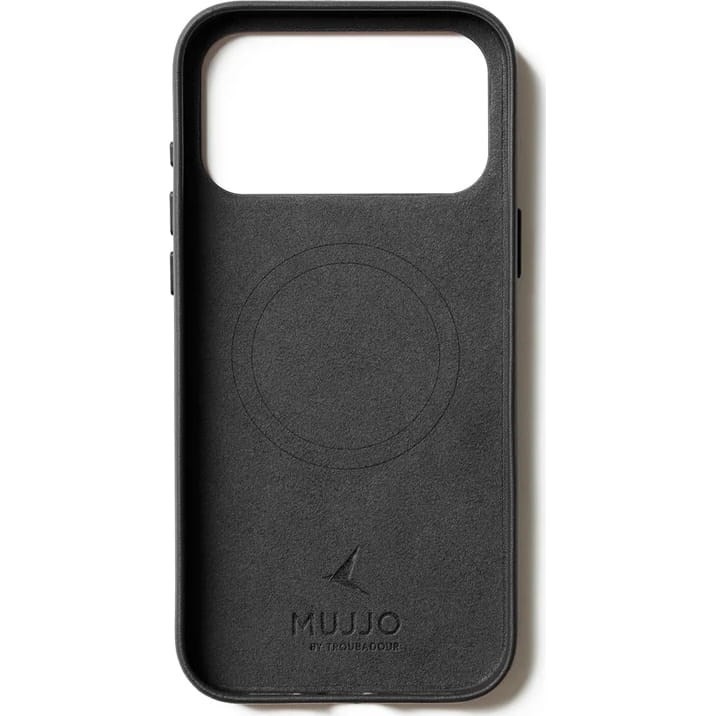 Mujjo Full Leather Case Etui do iPhone 17 Pro Max, Czarny