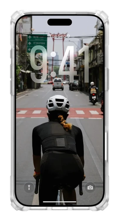 Urban Armor Gear 114528114G36 pokrowiec na telefon komórkowy 17,5 cm (6.9") Tytan, Przezroczysty