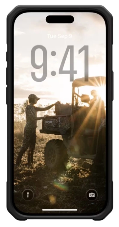 Urban Armor Gear Monarch Pro pokrowiec na telefon komórkowy 16 cm (6.3") Pomarańczowy, Czarny