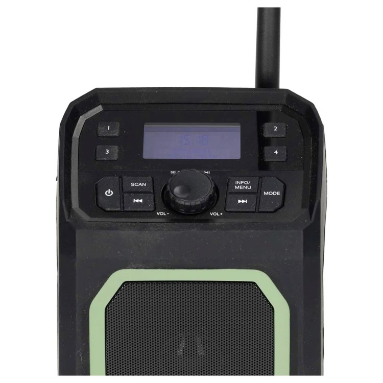 Imperial DABMAN OR 5 mobiele DAB+/FM buitenradio Przenośny Cyfrowy Czarny, Zielony