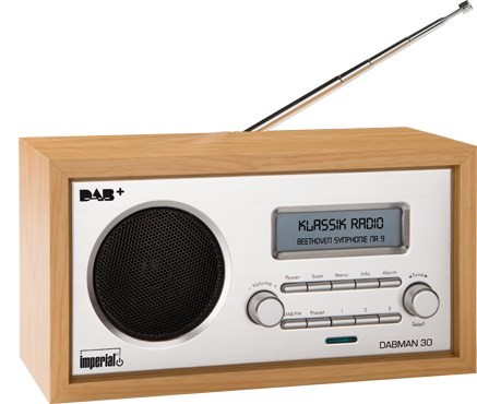 Radio Imperial DABMAN 30 DAB+/FM drewno