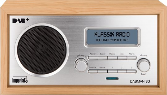 Radio Imperial DABMAN 30 DAB+/FM drewno