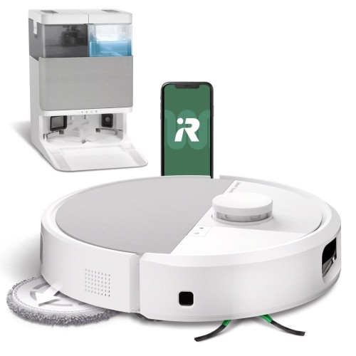 iRobot Roomba Plus 505 Combo Robot + AutoWash Dock Biały