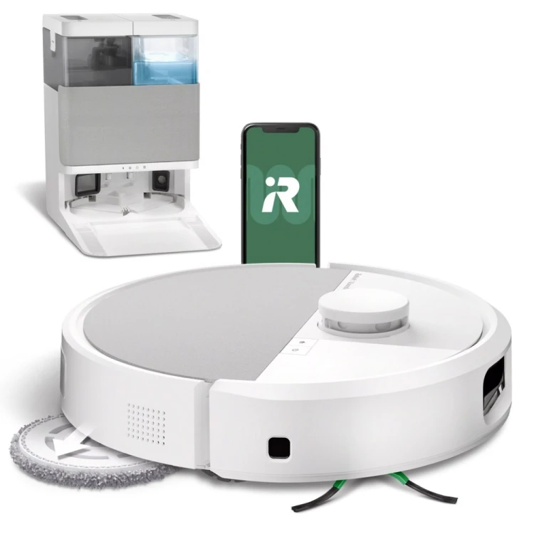 iRobot Roomba Plus 505 Combo Robot + AutoWash Dock Biały