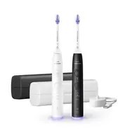 Philips HX7419/01 szczoteczka elektryczna Dorosły Soniczna szczoteczka do zębów Czarny, Biały
