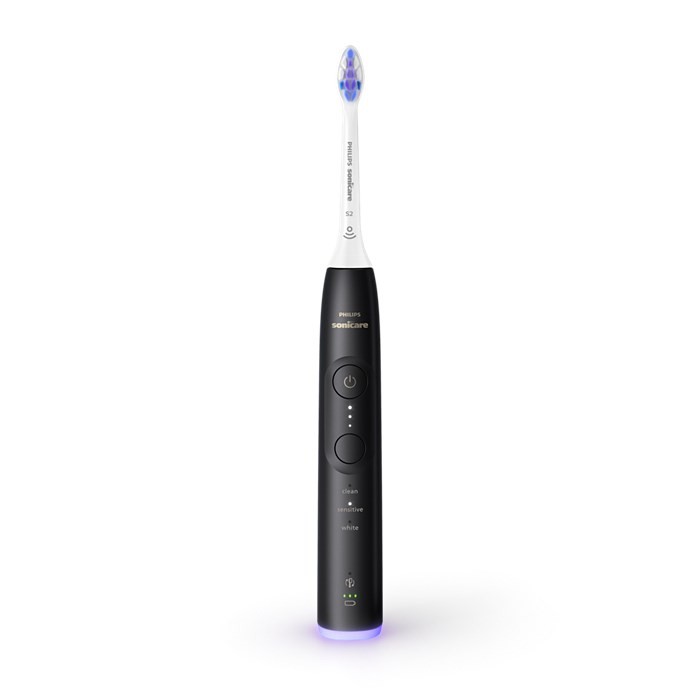 Philips HX7419/01 szczoteczka elektryczna Dorosły Soniczna szczoteczka do zębów Czarny, Biały