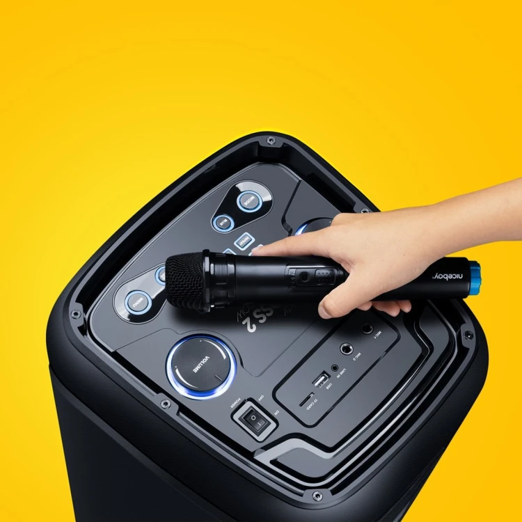 Niceboy PARTY Boss 2 (200W) Głośnik mono przenośny Czarny