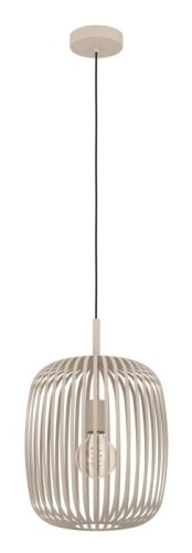Lampa wisząca EGLO ROMAZZINA, 1 x E27, max 40W, beige