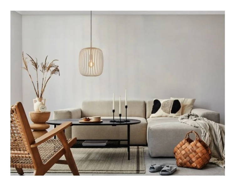 Lampa wisząca EGLO ROMAZZINA, 1 x E27, max 40W, beige