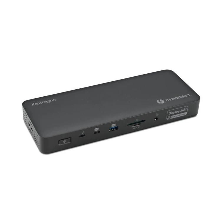 Kensington SD5920T EQ - Stacja dokująca - do laptopa - USB4 / Thunderbolt 4 - 2 x HDMI, 3 x DP, 2 x Thunderbolt 4 - 1GbE, 2.5GbE - 149.1 Watt - Europa