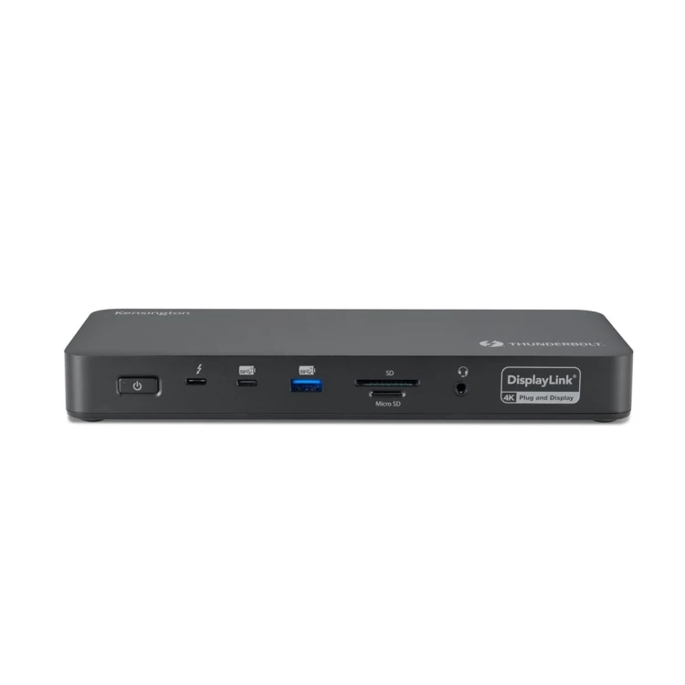 Kensington SD5920T EQ - Stacja dokująca - do laptopa - USB4 / Thunderbolt 4 - 2 x HDMI, 3 x DP, 2 x Thunderbolt 4 - 1GbE, 2.5GbE - 149.1 Watt - Europa