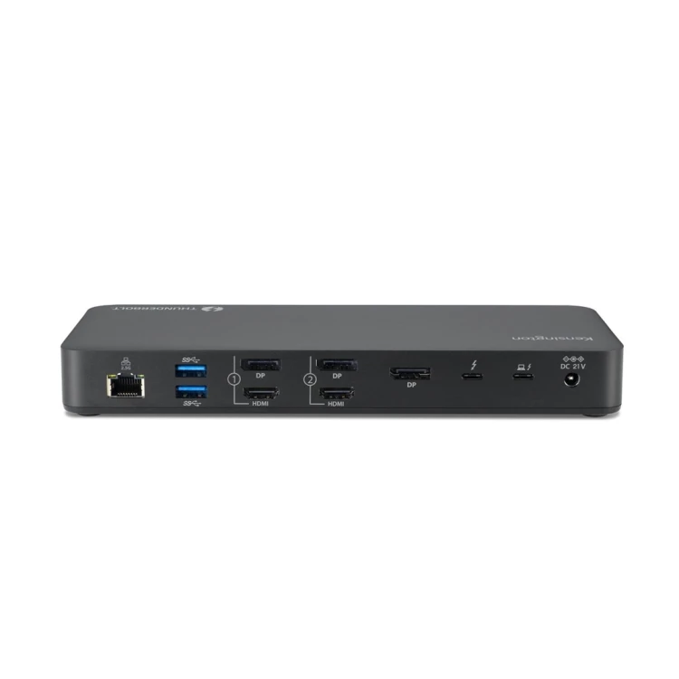 Kensington SD5920T EQ - Stacja dokująca - do laptopa - USB4 / Thunderbolt 4 - 2 x HDMI, 3 x DP, 2 x Thunderbolt 4 - 1GbE, 2.5GbE - 149.1 Watt - Europa
