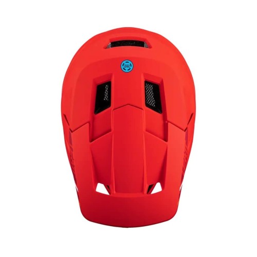 Kask rowerowy typu full face LEATT Helmet MTB Gravity 1.0 V24 rozmiar M, czerwony