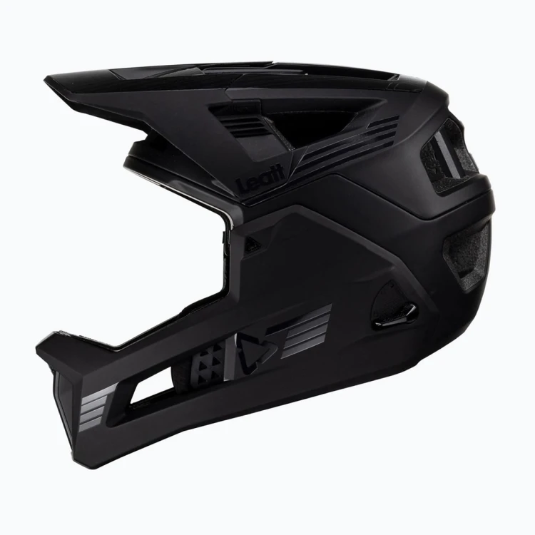 Kask rowerowy z wypinaną szczęką LEATT Helmet MTB Enduro 4.0 V23 rozmiar M, czarny