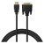 SAVIO KABEL HDMI 19PIN MĘSKI - DVI 18+1 MĘSKI 1,8M CZARNY ZŁOTE KOŃCÓWKI CL-212