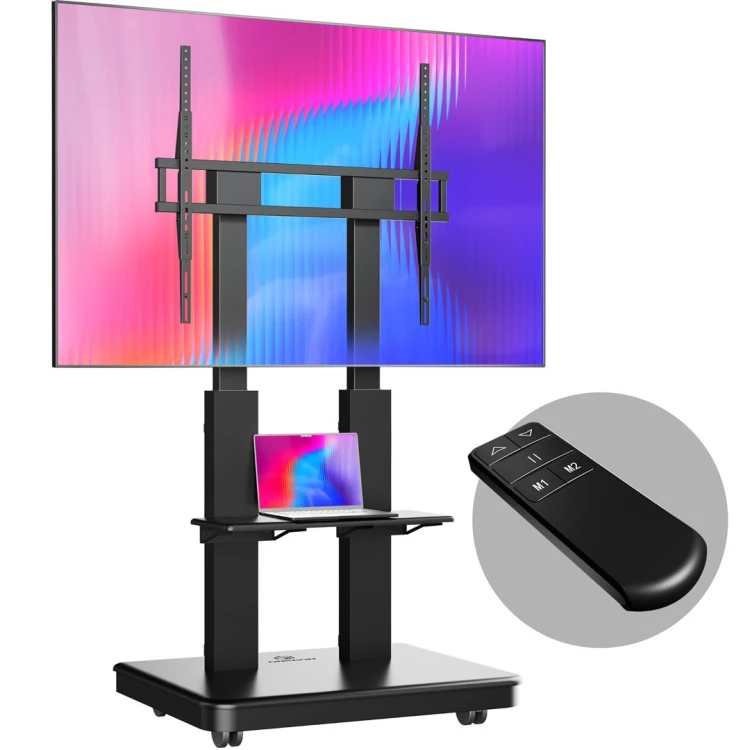 ONKRON TS2811E Mobilny stojak do ekranu 50”-120” maks 125 kg czarny