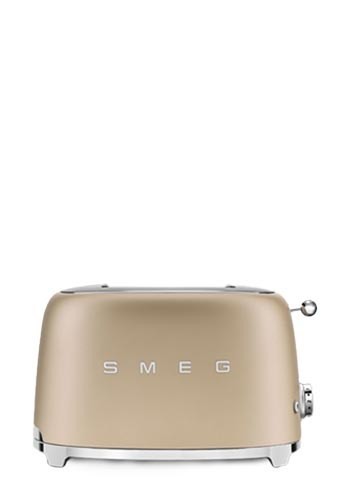 Smeg TSF01CHMEU toster 6 2 kaw. 950 W Szampański
