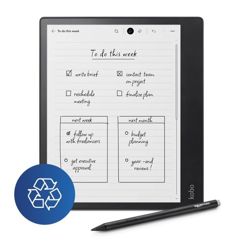 Czytnik e-booków Kobo Elipsa 2E 10,3" 32GB Wi-Fi Black