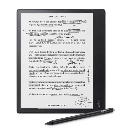 Czytnik e-booków Kobo Elipsa 2E 10,3" 32GB Wi-Fi Black