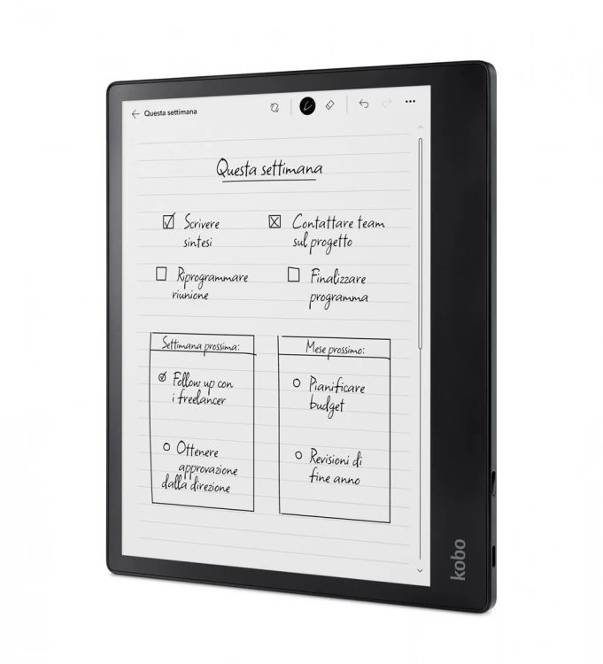 Czytnik e-booków Kobo Elipsa 2E 10,3" 32GB Wi-Fi Black