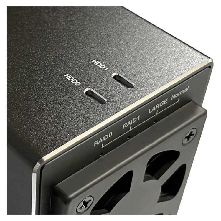 LC-Power LC-35U3-RAID-2 obudowa do dysków twardych Obudowa HDD Czarny 3.5"