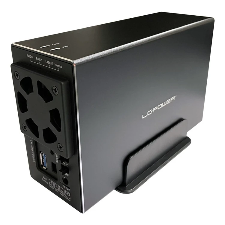 LC-Power LC-35U3-RAID-2 obudowa do dysków twardych Obudowa HDD Czarny 3.5"