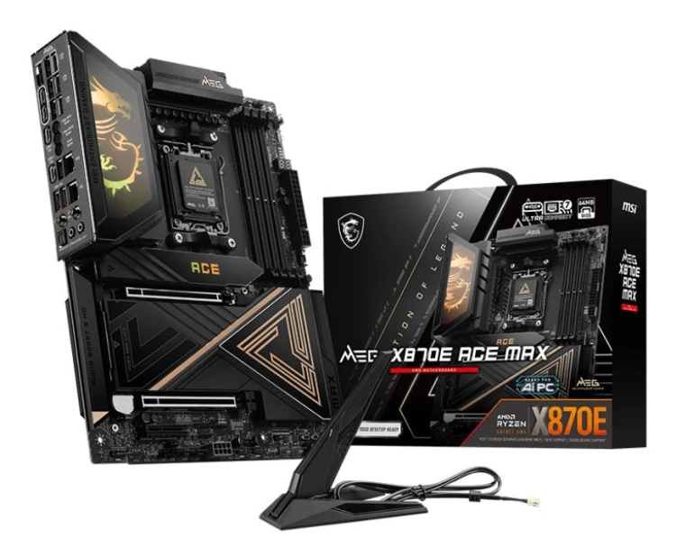 MSI MEG X870E ACE MAX płyta główna AMD X870E Gniazdo AM5 ATX