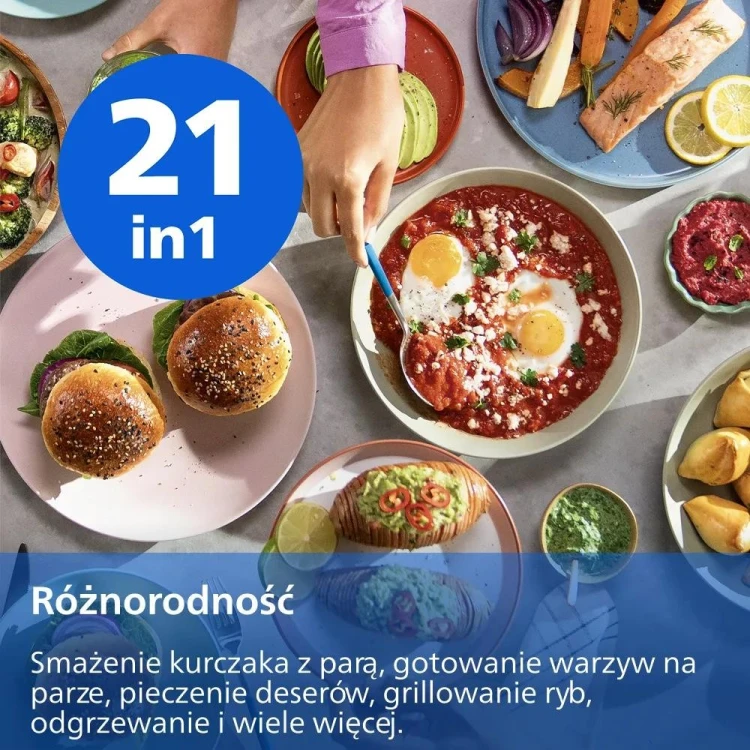 Philips 5000 series Novaplus Ovi z serii 5000 z funkcją pary i prowadnicą 7,2 l