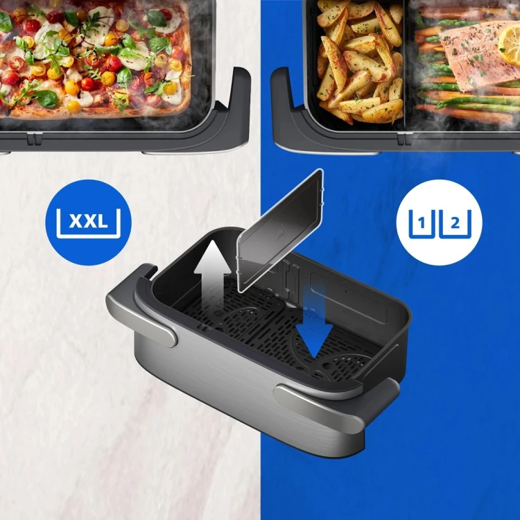 Philips 5000 series Ovi Ultra Megabasket z funkcją Steamfry seria 5000