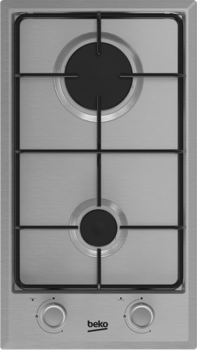 Beko HDCG 32220 FX Stal nierdzewna Wbudowany 29 cm Gaz 2 stref(y)
