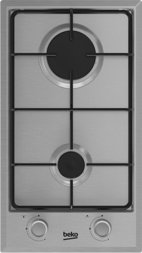 Beko HDCG 32220 FX Stal nierdzewna Wbudowany 29 cm Gaz 2 stref(y)