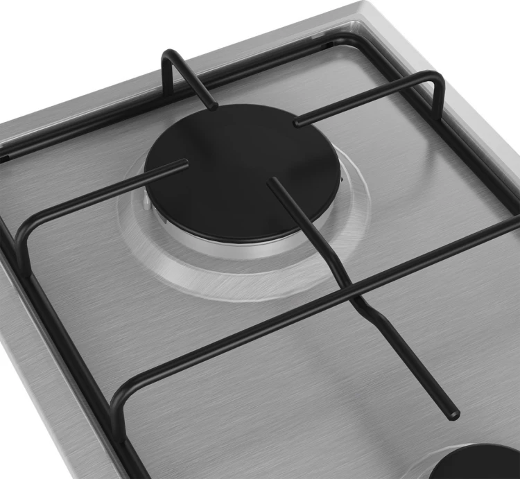 Beko HDCG 32220 FX Stal nierdzewna Wbudowany 29 cm Gaz 2 stref(y)