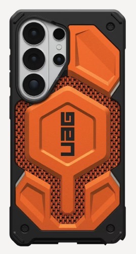 Urban Armor Gear Monarch Pro pokrowiec na telefon komórkowy 17,5 cm (6.9") Futerał Czarny, Pomarańczowy