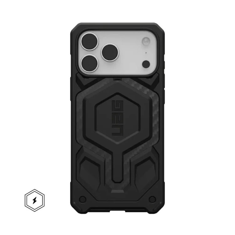 Urban Armor Gear Monarch Pro pokrowiec na telefon komórkowy 17,5 cm (6.9") Czarny, Carbon